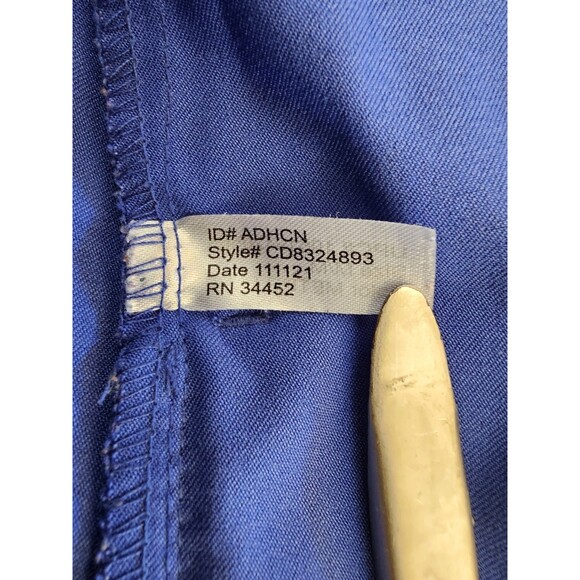 ClimateRight by Cuddl Duds Scrub Set Women’s M Metro Blue Top L Jogger Pant - Picture 7 of 10